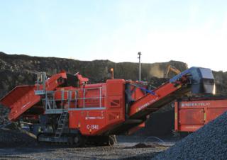 Установки для переробки щебеню Terex-Finlay C 1540