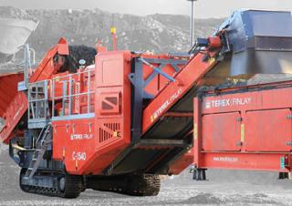 Установки для переробки щебеню Terex-Finlay C 1540