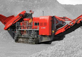 Установки для переробки щебеню Terex-Finlay C 1554