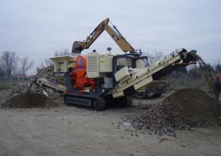Установки для переробки щебеню Gasparin GI 86 C Vulcano