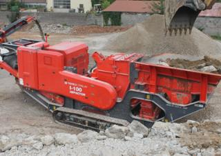 Установки для переробки щебеню Terex-Finlay I 100