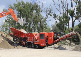 Установки для переробки щебеню Terex-Finlay I 140