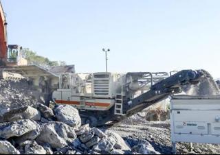 Установки для переробки щебеню Metso Lokotrack LT 1110