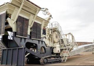 Установки для переробки щебеню Metso Lokotrack LT 150 E