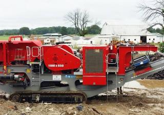 Установки для переробки щебеню Rubble Master MXJ-1100