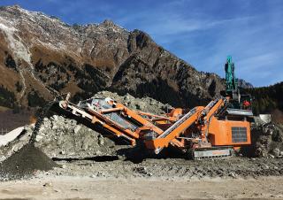 Установки для переробки щебеню Rockster R1200D 