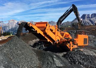 Установки для переробки щебеню Rockster R900 