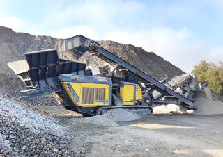 Установки для переробки щебеню Rubble Master RM V550GO!