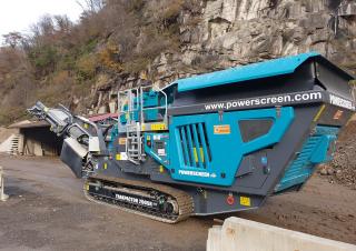Установки для переробки щебеню Powerscreen Trakpactor 290SR