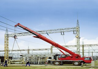 всюдихідні крани Liebherr LTM 1040-2.1 