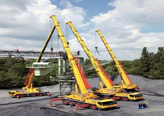 всюдихідні крани Liebherr LTM 1050-3.1 