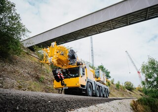 всюдихідні крани Liebherr LTM 1150-5.3