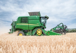 Зерновий комбайн John Deere T670 