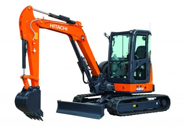 Специфікація екскаватора Hitachi ZX48U-6 (2019 - 2026