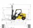 Розміри Caterpillar DP40N 