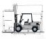 Розміри Caterpillar DP45K 