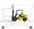 Розміри Caterpillar DP45N 