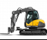 Гусеничні екскаватори Mecalac 10MCR