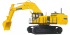 Гусеничні екскаватори Komatsu PC1250-8