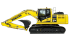 Гусеничні екскаватори Komatsu PC210-10