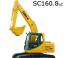 Гусеничні екскаватори Lishide SC160.8LC