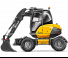 Колісні екскаватори Mecalac 7MWR