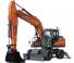 Колісні екскаватори Doosan DX190W-5
