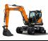 Колісні екскаватори Doosan DX57W-7