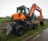 Колісні екскаватори Doosan DX57W