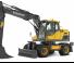 Колісні екскаватори Volvo EW140D