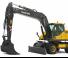 Колісні екскаватори Volvo EW210D
