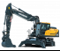 Колісні екскаватори Hyundai HW210A L