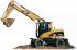 Колісні екскаватори Caterpillar M 313 C Mono