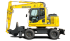 Колісні екскаватори Komatsu PW148-8