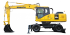 Колісні екскаватори Komatsu PW200-7E0