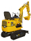 Міні-екскаватори Komatsu PC09-1 STD