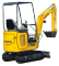 Міні-екскаватори Komatsu PC16R-3HS