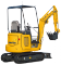 Міні-екскаватори Komatsu PC18MR-3