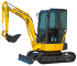 Міні-екскаватори Komatsu PC26MR-3