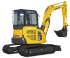 Міні-екскаватори Komatsu PC45MR-3