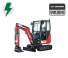 Електричний гусеничний екскаватор Yanmar SV17e