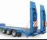 Schwarzmüller 3-axle low loader semitrailer with offset platform