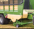 Спрощені причепи для силосу Krone ZX 560 GL