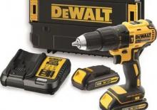 Акумуляторні дрилі та шуруповерти DEWALT DCD778S2T-QW