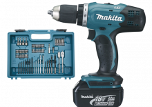 Акумуляторні дрилі та шуруповерти Makita DDF453SFX1