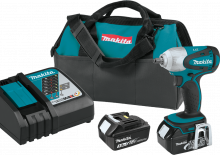 Акумуляторні ударні гайковерти та гайковерти Makita XWT06