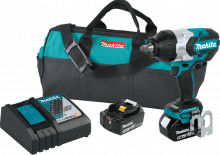 Акумуляторні ударні гайковерти та гайковерти Makita XWT08T