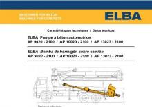 Автобетононасоси Elba AP 13023