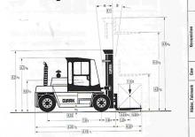 Автонавантажувач дизельний Clark DPL 70