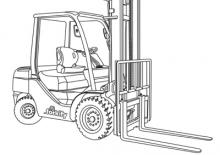 Автонавантажувач дизельний Komatsu FD 30 T 10